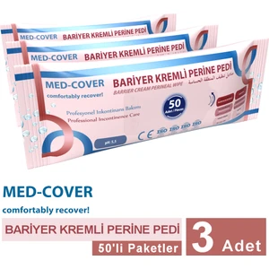 Bariyer Kremli Perine Pedi 50'li - 3 Adet