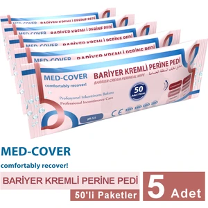 Bariyer Kremli Perine Pedi 50'li - 5 Adet