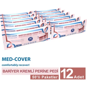 Bariyer Kremli Perine Pedi 50'li - 12 Adet