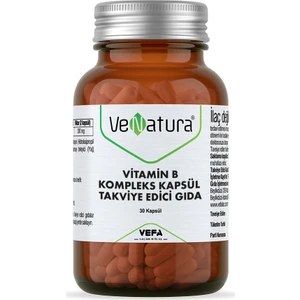 Vitamin B Kompleks Kapsül Takviye Edici Gıda