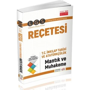 Editör Yayınları 8. Sınıf LGS Reçetesi T.C İnkılap Tarihi ve Atatürkçülük Mantık ve Muhakeme