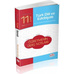 Editör Yayınları 11. Sınıf Türk Dili ve Edebiyatı Öğretmenin Ders Notları