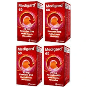 60 Tablet ( Koenzim Q10+ Multivitamin+Mineraller)  4 Adet