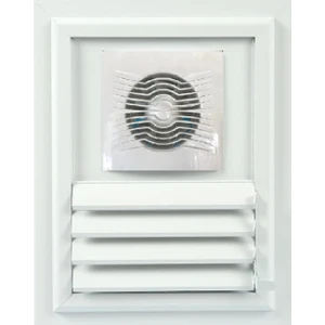 45 x 50 Aspiratörlü - FANLI Alüminyum Hareketli Yüzeysel Banyo Wc Menfezi