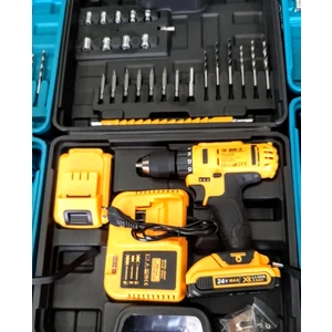 Bn-5 24 Volt 5 Amper Darbeli Şarjlı Vidalama 27 Parça Uç Setli
