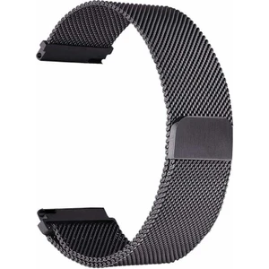 Arc Huawei Watch Gt 2 46 mm (22 Mm) Metal Hasır Kordon Siyah