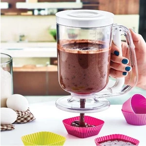 Kapaklı Mikser Kabı Pankek Hamur Porsiyonlayıcı 1 Lt.