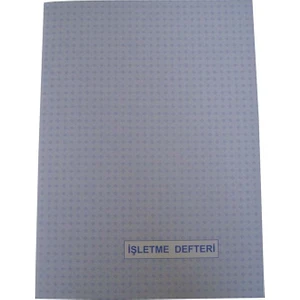 İşletme Defteri Karton Kapak 24 Yaprak Numaralı