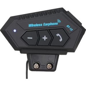 Motosiklet Kaskı Bluetooth Kulaklık - Siyah (Yurt Dışından)