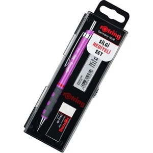 Okul Seti Versatil+Min Silgi Hediyeli 0.5 mm Mor RO-KK07-05MR