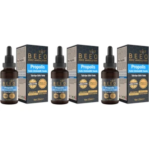 Bee' o  3 adet 20 ml Suda Çözünür Propolis Damla 3x20 ml