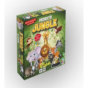 Hobi Eğitim Dünyası - Dedektif Jungle Görsel Zeka Oyunu
