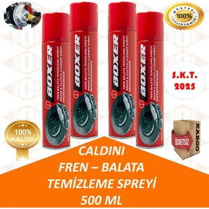 Boxer Fren Balata Temizleme Spreyi 500 Ml-3 Adet