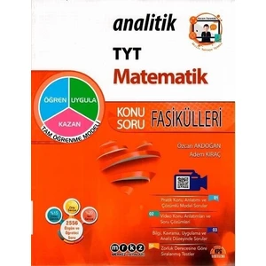 Merkez Yayınları TYT Matematik Analitik Konu Soru Fasikülleri - Adem Kıraç