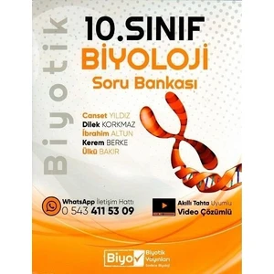 Biyotik Yayınları  10.Sınıf Biyoloji Soru Bankası