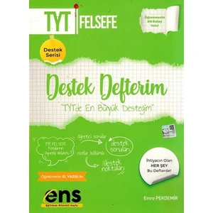 ENS Yayıncılık TYT Felsefe Destek Defterim - Emre Pekdemir