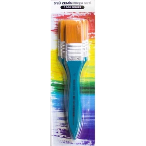 Texco 3'lü Zemin Fırça Seti