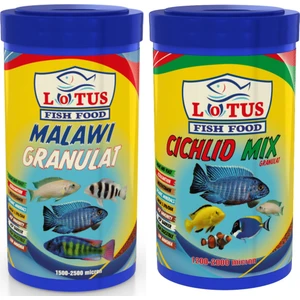 Malawi Granulat 1000 Ml+ Cichlid Mix 1000 ml
