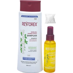Bakım Şampuanı 500 Ml + Restorex 100 Ml Argan Yağı + Saç Bonesi