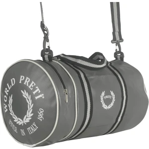 World Preti Spor Silindir Seyahat Çantası Gri 1067