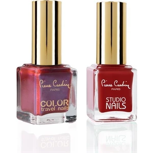 Pierre Cardin Studio Nails & Color Travel Nails- 2'li Oje