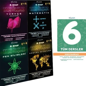 Bilfen Yayınları 6. Sınıf Tam Ölçme Set & Tüm Dersler Soru Bankası
