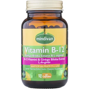 Vitamin B12 &ginko Bloba Ekstresi & L Arginin 60 Kapsül 500MG