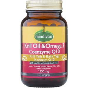 Krilloil Omega 3 Coenzyme Q10 60 Kapsül 500 Mg (2 Adet)