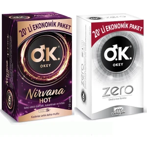 Nirvana Hot 20'li ve Zero 20'li Set