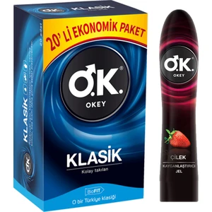 Klasik 20'li ve Çilekli  Jel