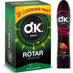 Rötar 20'li ve Çilekli  Jel