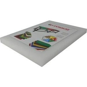 Türkay Polietilen Kesim Tahtası 30X50X2 cm Beyaz