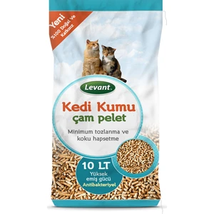 Kedi Kumu Çam Pelet %100 Organik Ağaç Kokulu 10 Lt
