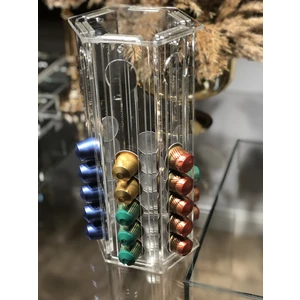 Asetat Kutu Kahve Kapsül Tutucu - Kutusu - Düzenleyici - Nespresso Uyumlu
