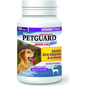 Plus Köpek Biotin ve Sarımsak Tablet 150TABS
