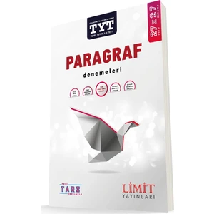 Limit Yayınları TYT Paragraf Denemeleri 2024 Güncel Baskı