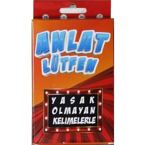 Anlat Lütfen Kart Oyunu