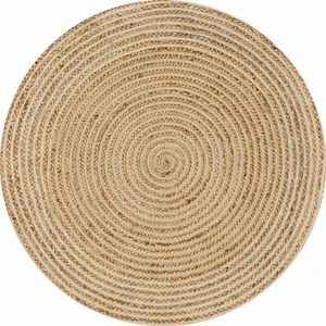 Natura El Dokuma Jüt Bohem Tarz Otantik Salon Oturma Odası Koridor Yatak Odası Natural Halı 00008A