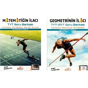 Acil Yayınları TYT'nin İlacı Matematik-Geometri Soru Bankası Set