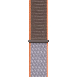Apple Watch Seri 10 42mm, Seri 9/8/7/6/SE/5/4/3 Spor Loop Dokuma 41mm 40mm 38mm Uyumlu Turuncu