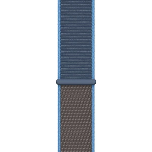Apple Watch Seri 10 42mm, Seri 9/8/7/6/SE/5/4/3 Spor Loop Dokuma Kordon 41mm 40mm 38mm Uyumlu Açık Mavi