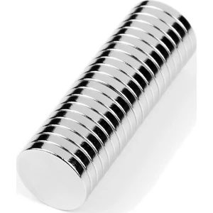 Mıknatıs AVM Neodyum Mıknatıs, Küçük Yuvarlak 10x1,5 mm Disk Magnet (25 Adet Set)