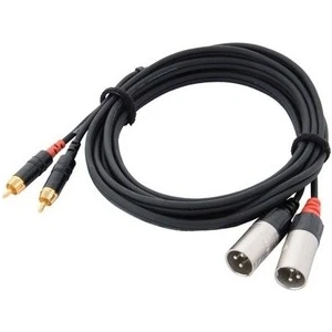Cordial CFU3MC Xlr M - Rca M Kablo - 3m