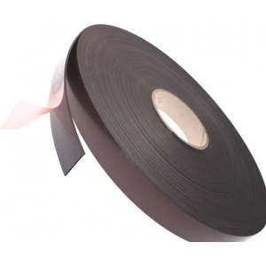 Dünya Magnet Şerit Mıknatıs, 15 Metre Arkası Yapışkanlı Magnet , En 12MM , Kalınlık 1,2mm