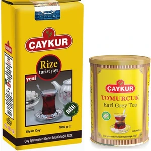 Rize Turist Çayı 1000 gr + Çaykur Tomurcuk 200 gr