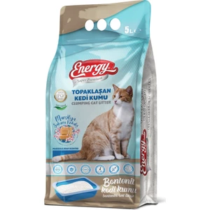 Topaklaşan Kedi Kumu Marsilya Sabun Kokulu - 5kg