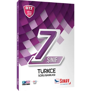 Sınav Yayınları 7. Sınıf Türkçe Soru Bankası