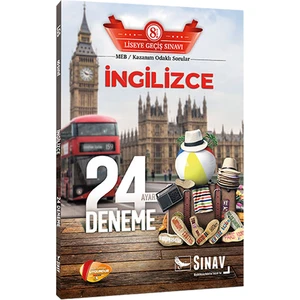 Sınav Yayınları 8. Sınıf LGS İngilizce 24 Deneme