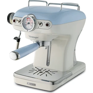 Vintage Espresso Kahve Makinesi Mavi