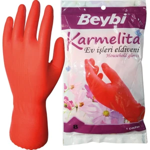 Karmelita 7.5 Iş Eldiveni 25'li